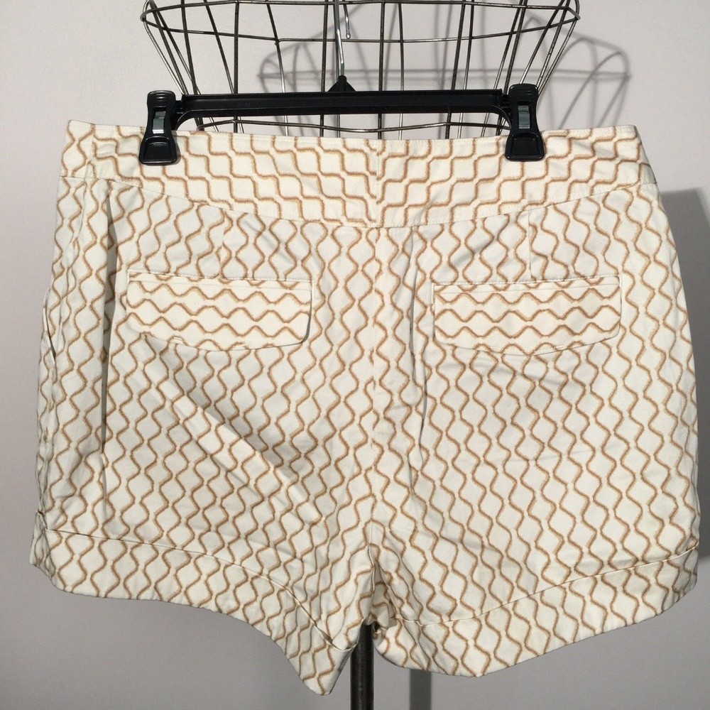 MEADOW RUE anthro High Waist Print Shorts 'Madison' - Picture 7 of 10